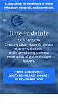 Mobile Screenshot of blueinstitute.org