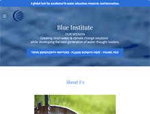 Tablet Screenshot of blueinstitute.org